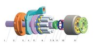 कमला K5V200 हाइड्रोलिक पंप स्पेयर पार्ट्स कमला खुदाई के लिए कम शोर
